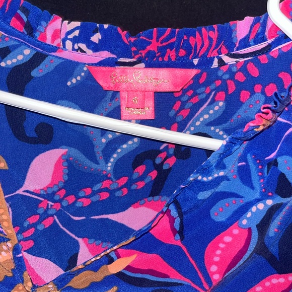 Lilly Pulitzer Sarita Silk top - Picture 2 of 2